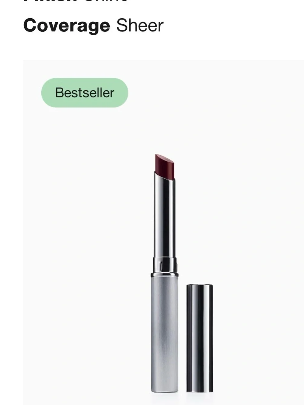 Clinique Almost Lipstick - black honey